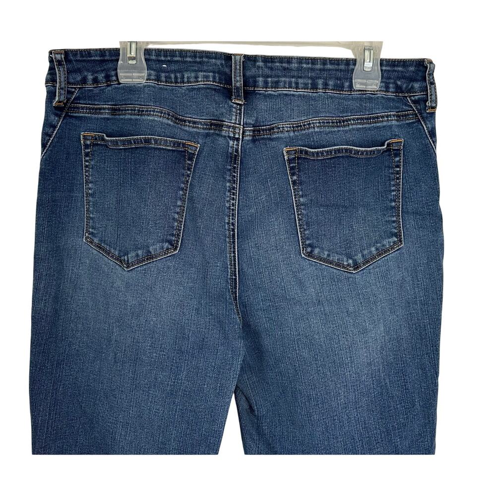 Chico's 2.5 The Platinum Jegging Blue Jeans Size 14 - Picture 7 of 10